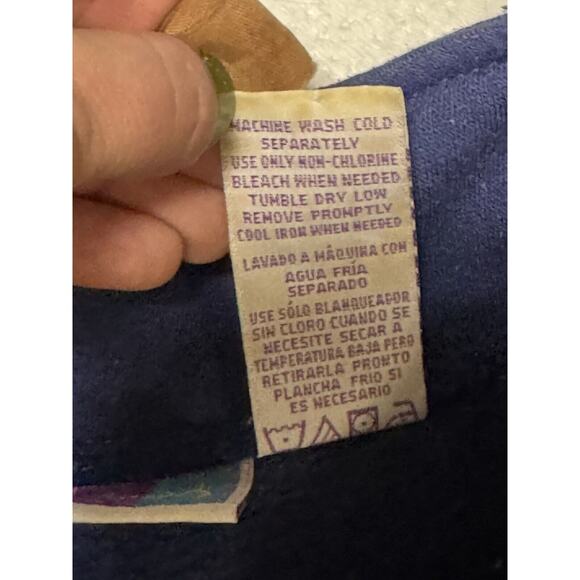 Disney Winnie The Pooh Girls 1/4 Zip Fleece Pullover Long Sleeve Shirt L 10/12 - Picture 6 of 6